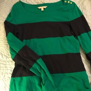 Long sleeve stripped shirt